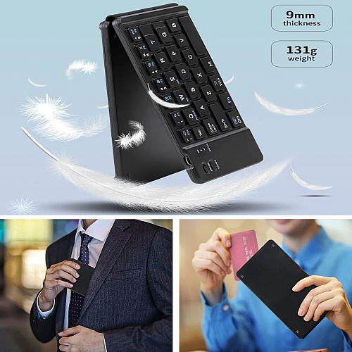 Беспроводная складная Bluetooth клавиатура Union Sandy Gforse IQ – 71