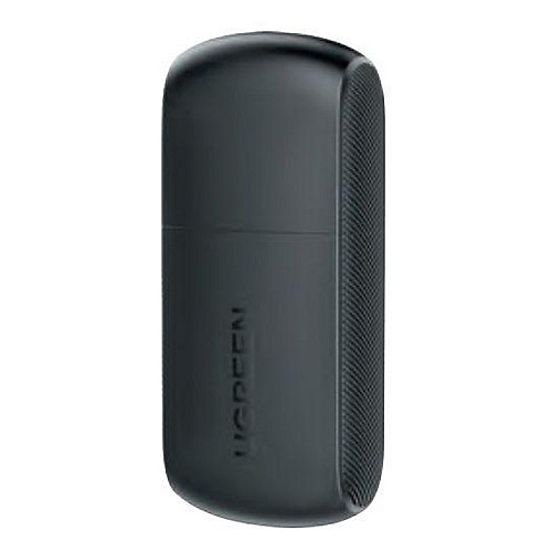 Двухдиапазонный беспроводной Wi-Fi USB адаптер Ugreen AC650 2,4 ГГц/5 ГГц CM448 20204 Черный
