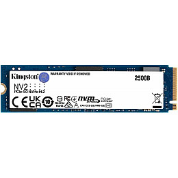 Накопитель SSD 250GB M.2 NVMe Kingston NV2 M.2 2280 PCIe Gen4.0 x4 (SNV2S/250G)