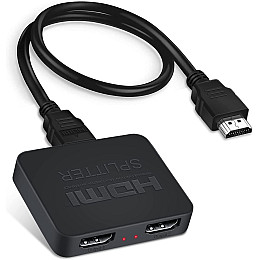 Двухпортовый активный видеоразветвитель Addap HVS-07 4К HDMI сплиттер на 2 выхода
