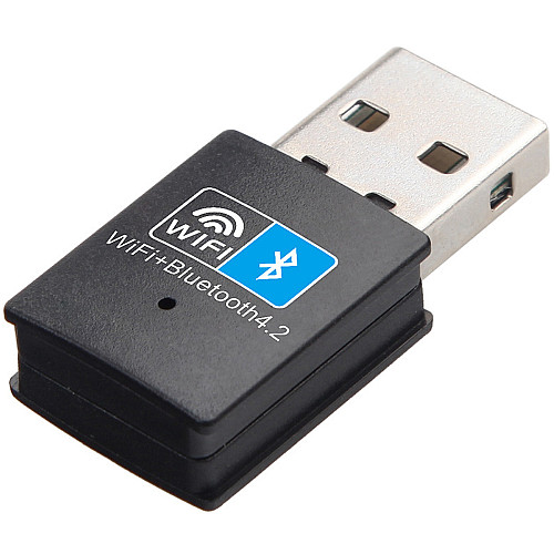 Внешній мережевий адаптер 2в1: WiFi+Bluetooth, з USB підключенням Addap UWA-03 | 2,4 ГГц, 150 Мбіт/с