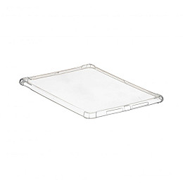 Чехол накладка Silicone Cover Apple iPad 7/ iPad 2019/ iPad Pro 2019/ iPad 2020 A2270 10.2-10.5 Transparent