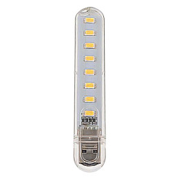 Лампа светодиодная USB Lesko H1926-8 LED для повербанка