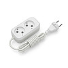 Удлинювач блочний (ABS) Electrum 2 гнізда 5м C-ES-1784