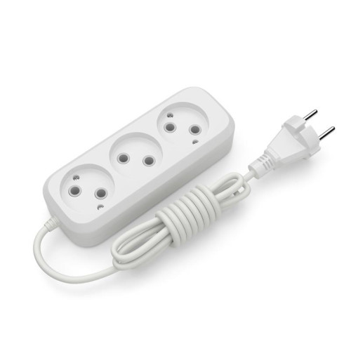 Удлинювач блочний (ABS) Electrum 3 гнізда 3м C-ES-1786