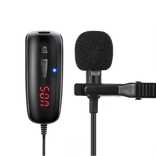 Бездротовий мікрофон для телефону смартфона петличний Nectronix WM-50 до 50 м (100672-1)