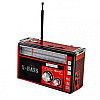 Радиоприемник Golon RX-381 MP3+USB+SD с LED фонариком Red (2_009900)
