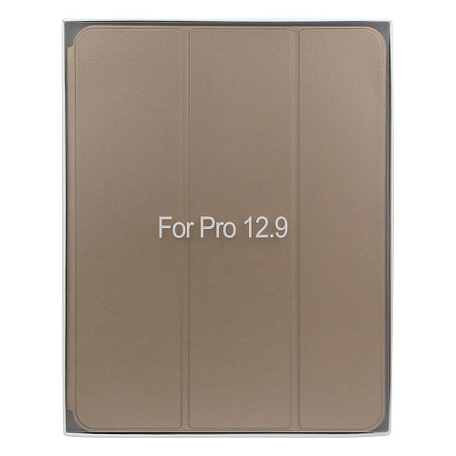 Стильний чохол без логотипу Smart Case iPad Pro 12.9 5-го покоління A2378/ A2461/ A2379 Золотий