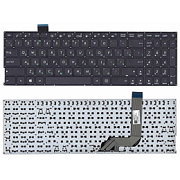 Клавіатура для ноутбука Asus VivoBook X542UQ PWR чорна без рамки прямий Enter