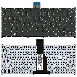 Клавиатура для ноутбука Acer Aspire S3 / Aspire One 725 756 AO725 AO756 Black No Frame RU