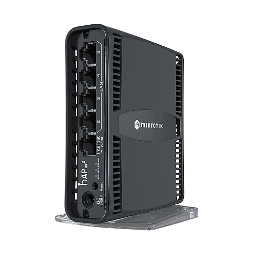 Беспроводной маршрутизатор Mikrotik hAP AX2 (C52iG-5HaxD2HaxD-TC)