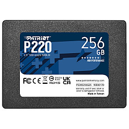 Накопитель SSD 256GB Patriot P220 2.5" SATAIII TLC (P220S256G25)