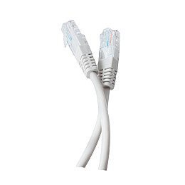 Патч-корд литой Tecro UTP-RJ45-0200 RJ45 Cat.5e 2м серый
