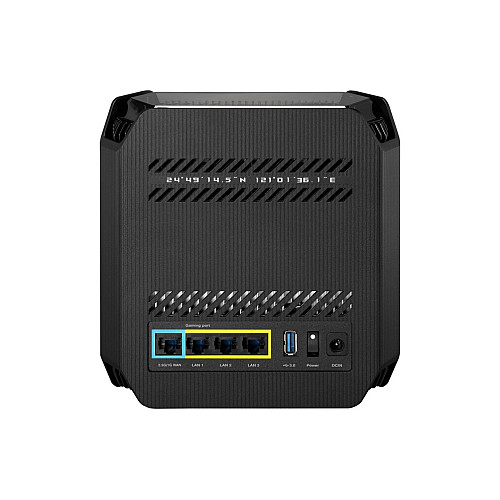 Бездротовий маршрутизатор Asus ROG Rapture Gaming Mesh System GT6 AX10000 1x2.5G WAN 3xGE LAN 1xUSB 3.2
