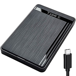 Внешній кишеня для SSD та 2.5" HDD жорстких дисків Addap EHDC-01c Type-C