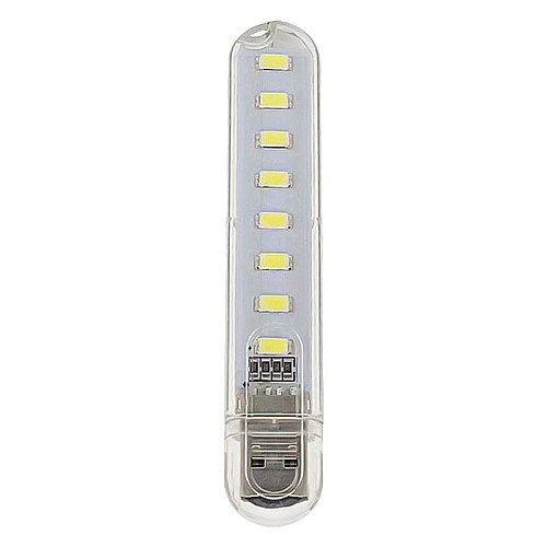 Лампа светодиодная USB Lesko H1926-8 LED Холодный свет