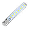 Лампа светодиодная USB Lesko H1926-8 LED Холодный свет