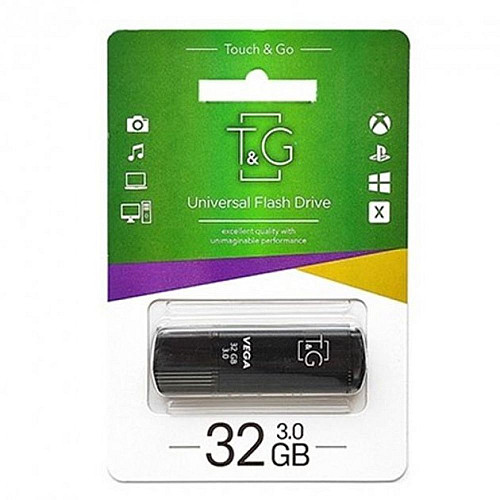 USB-накопитель T&G Flash Drive 3.0 32gb Vega 121 USB Flash Drive 3.0 32Гб Черный