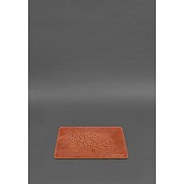 Коврик для мышки из натуральной кожи 1.0 светло-коричневый Crazy Horse BlankNote