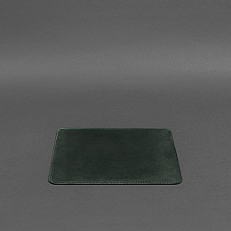 Коврик для мышки из натуральной кожи 1.0 зеленый Crazy Horse BlankNote
