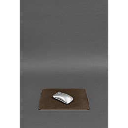 Коврик для мышки из натуральной кожи 1.0 темно-коричневый Crazy Horse BlankNote