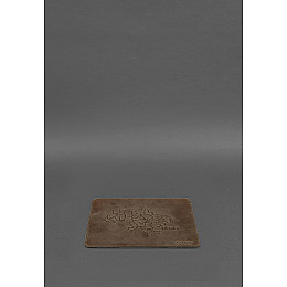 Коврик для мышки из натуральной кожи 1.0 темно-коричневый Crazy Horse BlankNote