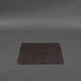 Коврик для мышки из натуральной кожи 1.0 темно-коричневый краст BlankNote