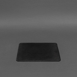 Коврик для мышки из натуральной кожи 1.0 черный Crazy Horse BlankNote