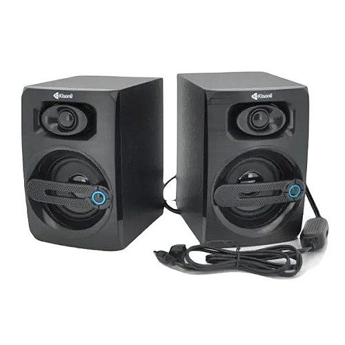 Компьютерные колонки Kisonli T010 2.0 6W Black