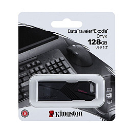 Флешка ЮСБ King DT Exodia Onyx USB Flash Drive 3.2 128Гб  Black