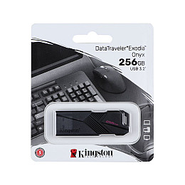 Флешка ЮСБ King DT Exodia Onyx 256Гб USB Flash Drive 3.2 Чорна