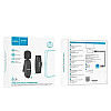 Беспроводной цифровой петличный микрофон hoco. L15 2.4G 15M iPhone