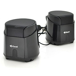 Колонки для ПК и ноутбука Kisonli K500 Multimedia speaker USB - 2.0 / AUX 3.5 mm 2x3.5W Black