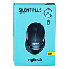 Бездротова блютуз Мишка Logitech M330 чутливість 1000 DPI Чорна