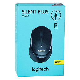Беспроводная блютуз Мышка Logitech M330 чувствительность 1000 DPI Black
