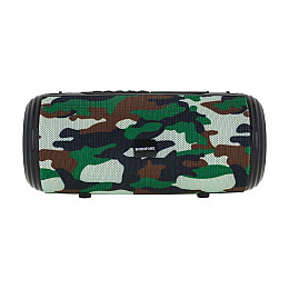 Портативна блютуз колонка Borofone BR13 TF 1200 mah Камуфляжний зелений