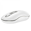 Беспроводная оптическая Мышка Hoco GM21 2.4G Bluetooth 4.0V 1000 - 1600 DPI Бело-Серый