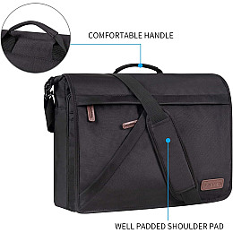 Наплечна сумка поштарка для ноутбука 15,6 дюймів Kroser Laptop Bag (NTM2832NX)