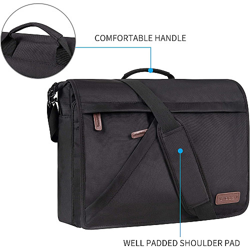 Наплечна сумка поштарка для ноутбука 15,6 дюймів Kroser Laptop Bag (NTM2832NX)