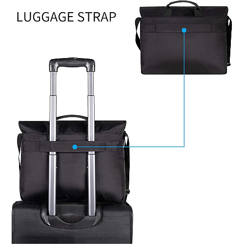 Наплечна сумка поштарка для ноутбука 15,6 дюймів Kroser Laptop Bag (NTM2832NX)