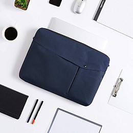 Чехол сумка для ноутбука 17 дюймів Amazon Basics Синій (S1645412)