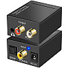 Цифро-аналоговый преобразователь аудио Addap DAC-03 из Toslink SPDIF и Коаксиала на RCA + mini Jack (0306)