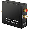 Цифро-аналоговый преобразователь аудио Addap DAC-03 из Toslink SPDIF и Коаксиала на RCA + mini Jack (0306)