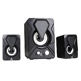 Компьютерные колонки Jeqang JS-880 с RGB 3Вт Black