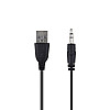 Компьютерные колонки Jeqang JS-880 с RGB 3Вт Black