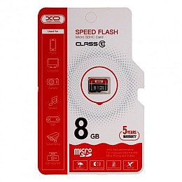 Карта памяти XO microSDHC 8Gb class 10