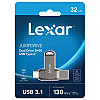 Накопитель OTG LEXAR JumpDrive D400 USB-Type-C (USB 3.1) 32GB