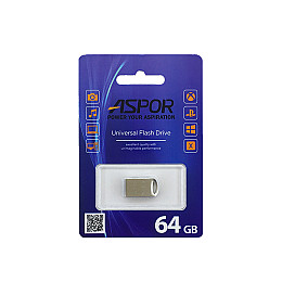 USB Flash Aspor AR105 64GB - серебро