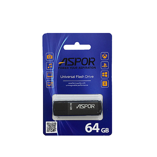 USB Flash Aspor AR121 64GB- графитовый