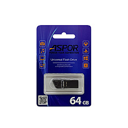 USB Flash Aspor AR114 64GB- графитовый